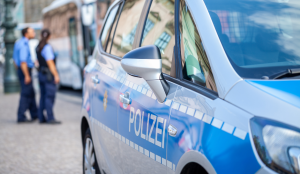 Polizei wird bei einem Unfall hinzugezogen